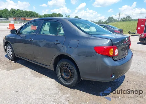 2009 Toyota Corolla Le from USA, damaged, VIN 2T1BU40E69C165005